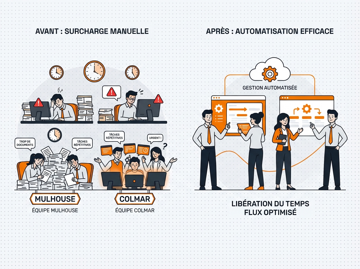 L'automatisation, un enjeu majeur pour les PME du Haut-Rhin à Mulhouse et Colmar